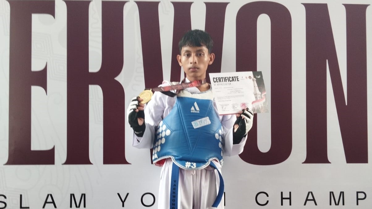 Siswa SMAN 1 Jakenan Raih Emas Taekwondo Internasional