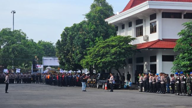 Polisi Siagakan Pengamanan Penuh Jelang Sidang Paripurna DPRD Pati