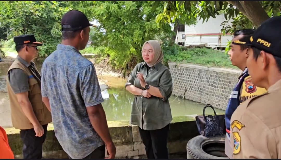 BNPB dan Komisi VIII DPR RI Gerak Cepat Perbaiki Tanggul Widodaren