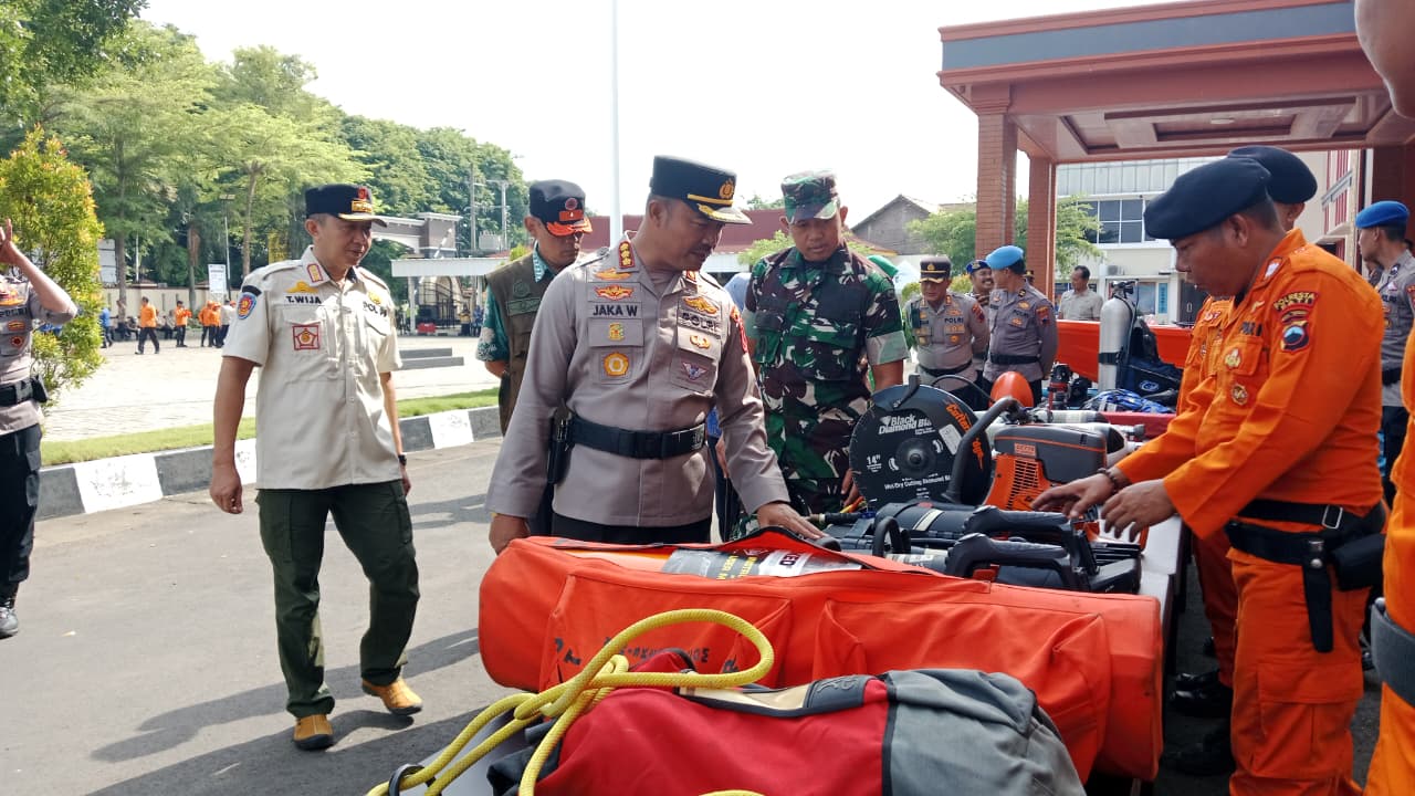 Kolaborasi TNI Polri dan BPBD Pati Perkuat Kesiapsiagaan Bencana Alam