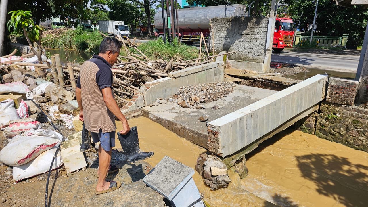 Tanggul Widodaren Jebol, Warga Makin Was-Was