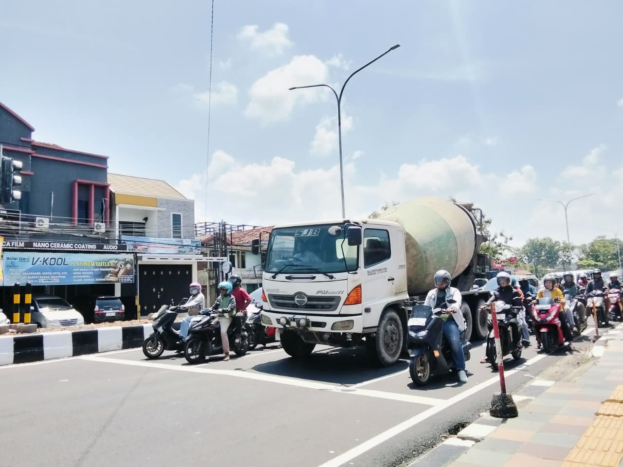 Rehabilitasi Jalan Panglima Sudirman Pati Rampung Sambut Tahun Baru