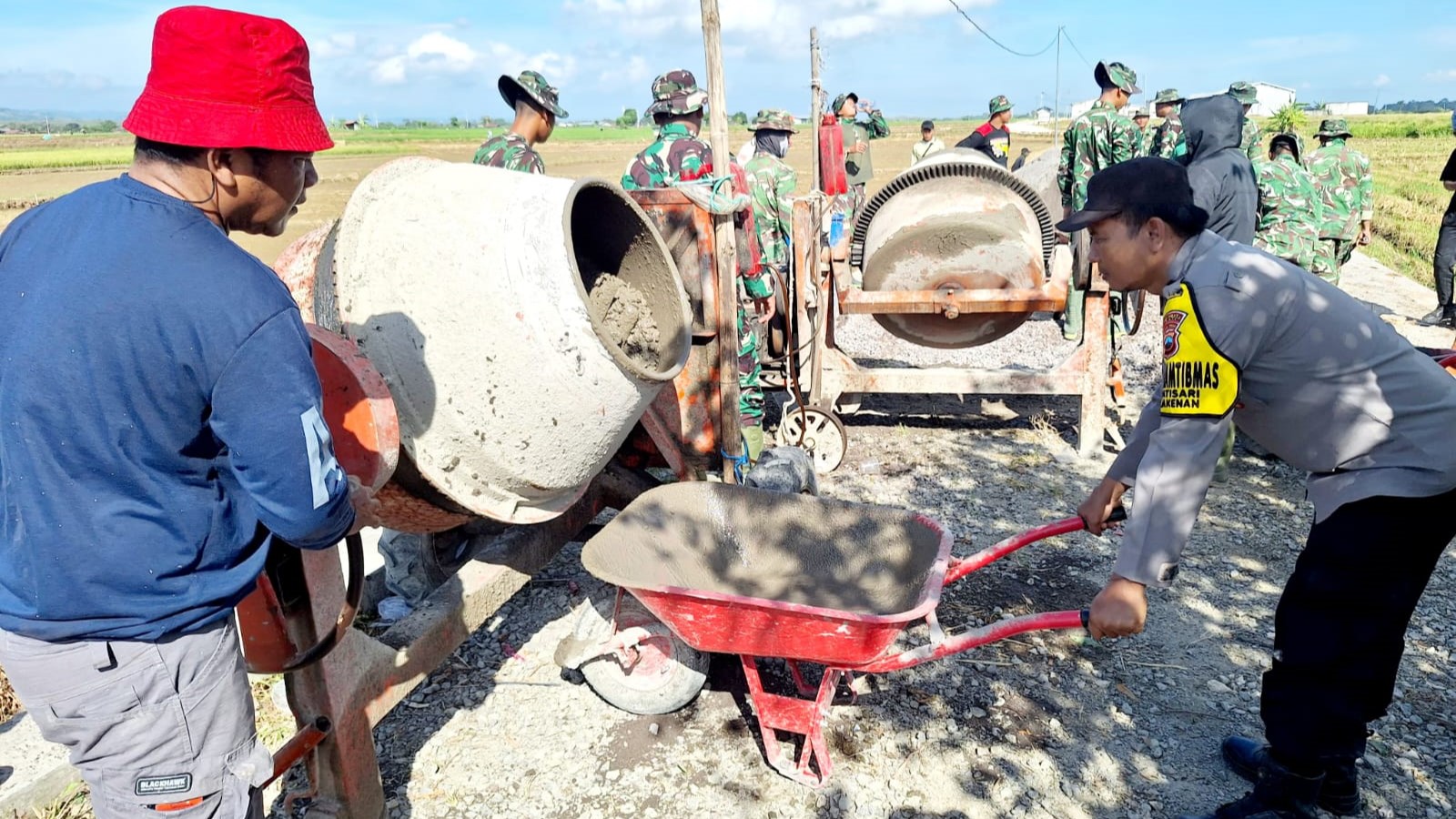 TMMD Bangun Harapan di Desa Godo