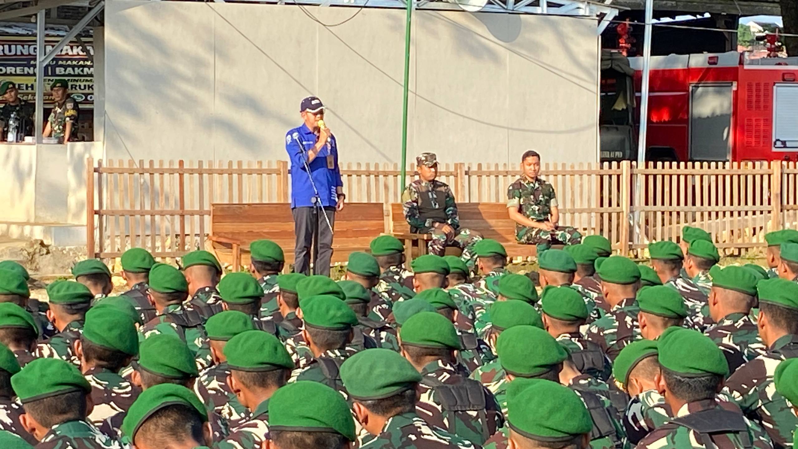 536 Prajurit Batalyon TP 936 Ikuti Sosialisasi Program JKN dari BPJS Kesehatan Pati