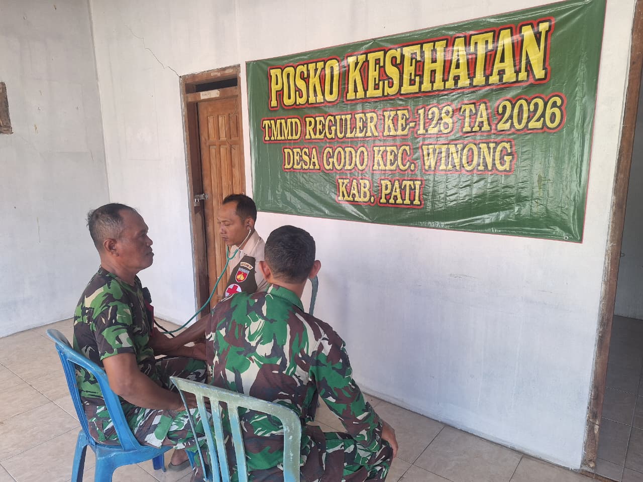 Tim Kesehatan TMMD Pati Pastikan Pembangunan Optimal