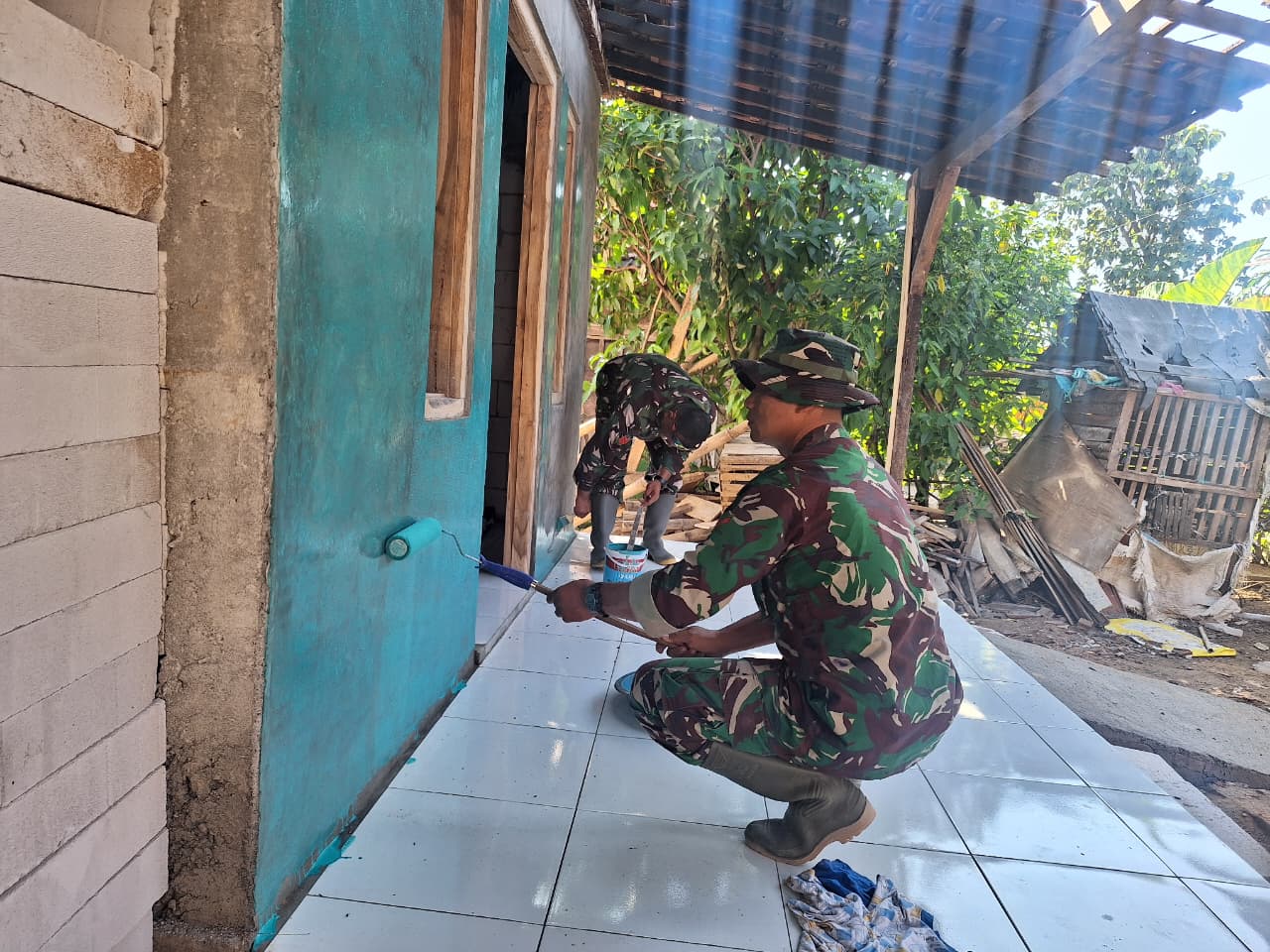 TMMD Pati Wujudkan Rumah Layak Penuh Harapan