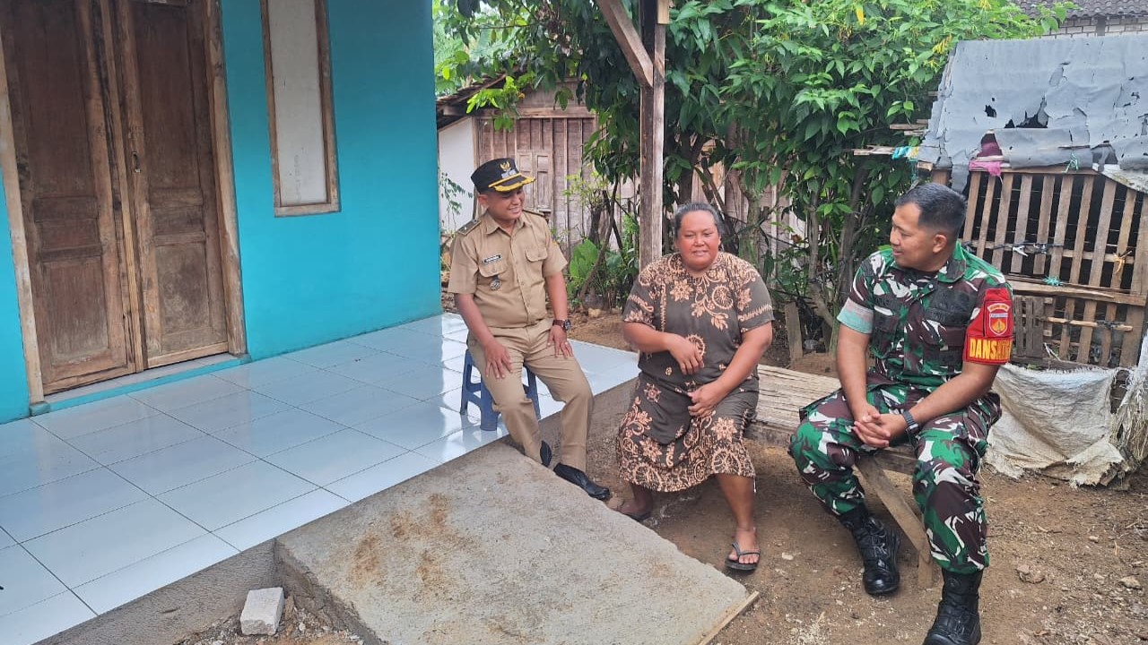 Jelang Penutupan, Dansatgas TMMD Pati, Tinjau Program RTLH