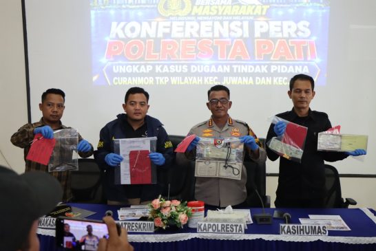 Polresta Pati Kembalikan Honda Scoopy Korban Pencurian Modus Ajak Menginap di Hotel